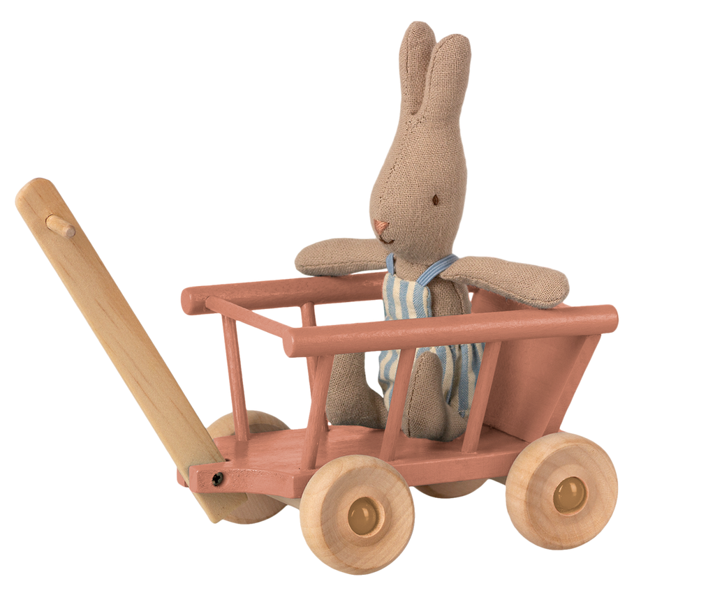 Maileg Micro Wagon - Dusty Rose | Playroom Avenue