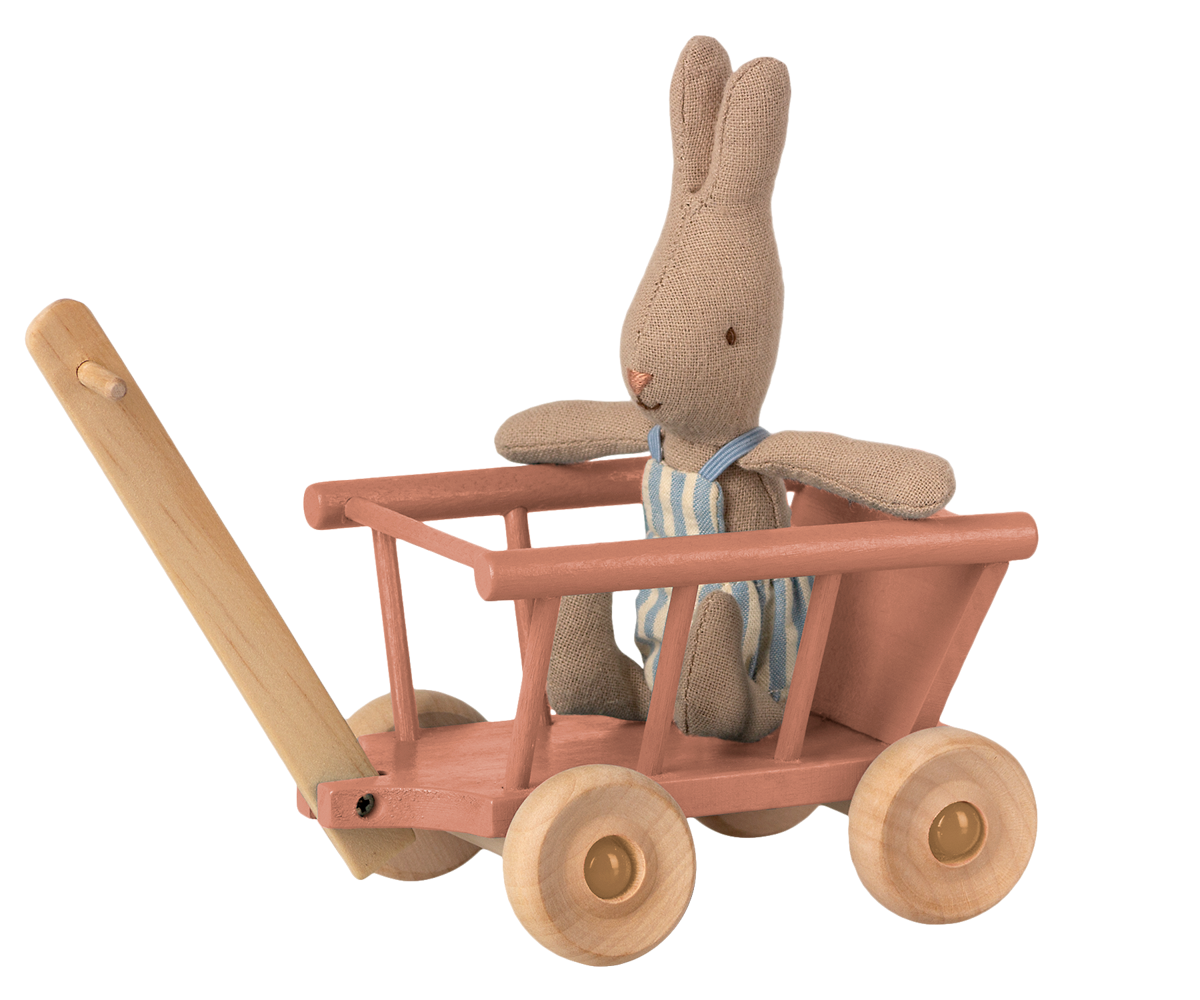 Maileg Micro Wagon - Dusty Rose | Playroom Avenue