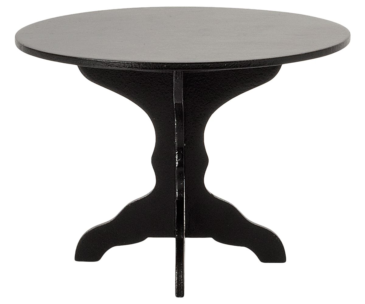 Maileg Coffee Table, Miniature - Anthracite | Playroom Avenue