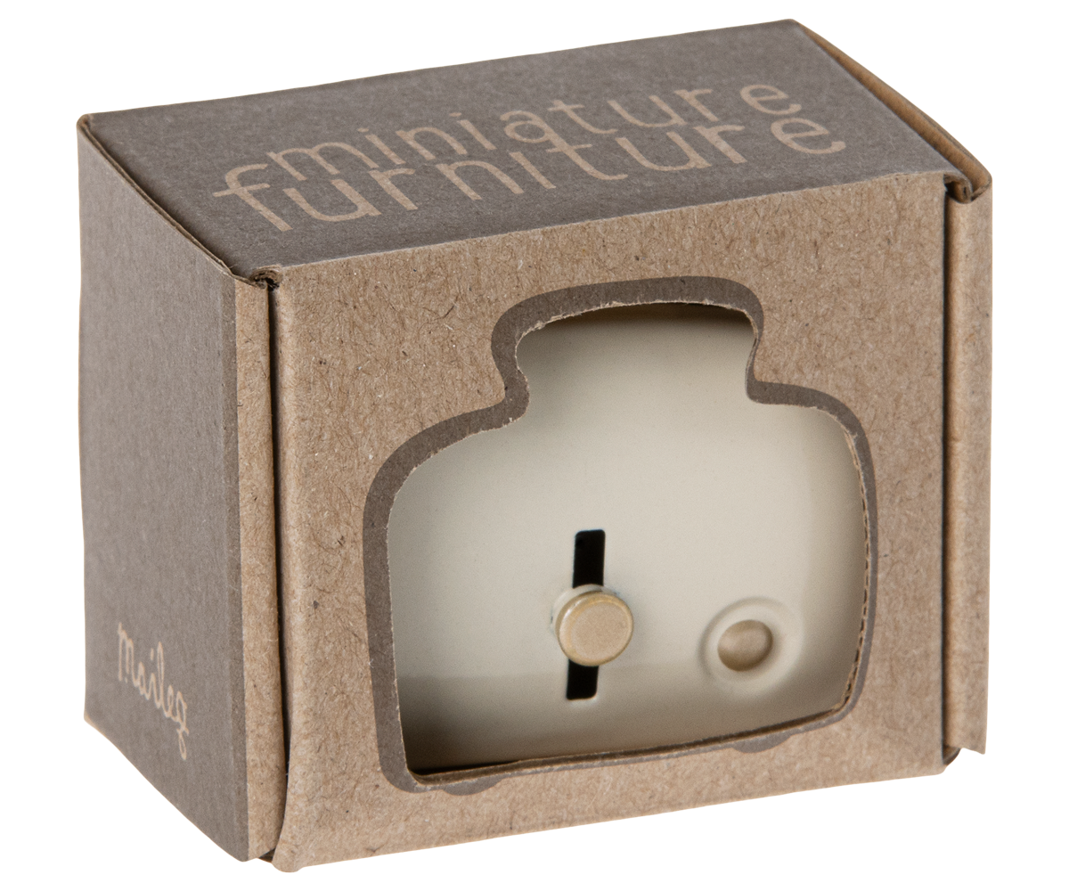 Maileg Miniature Toaster & Bread, Off-white | Playroom Avenue