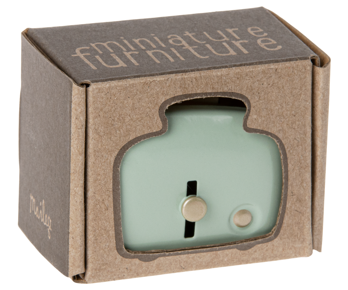 Maileg Miniature Toaster & Bread, Mint | Playroom Avenue