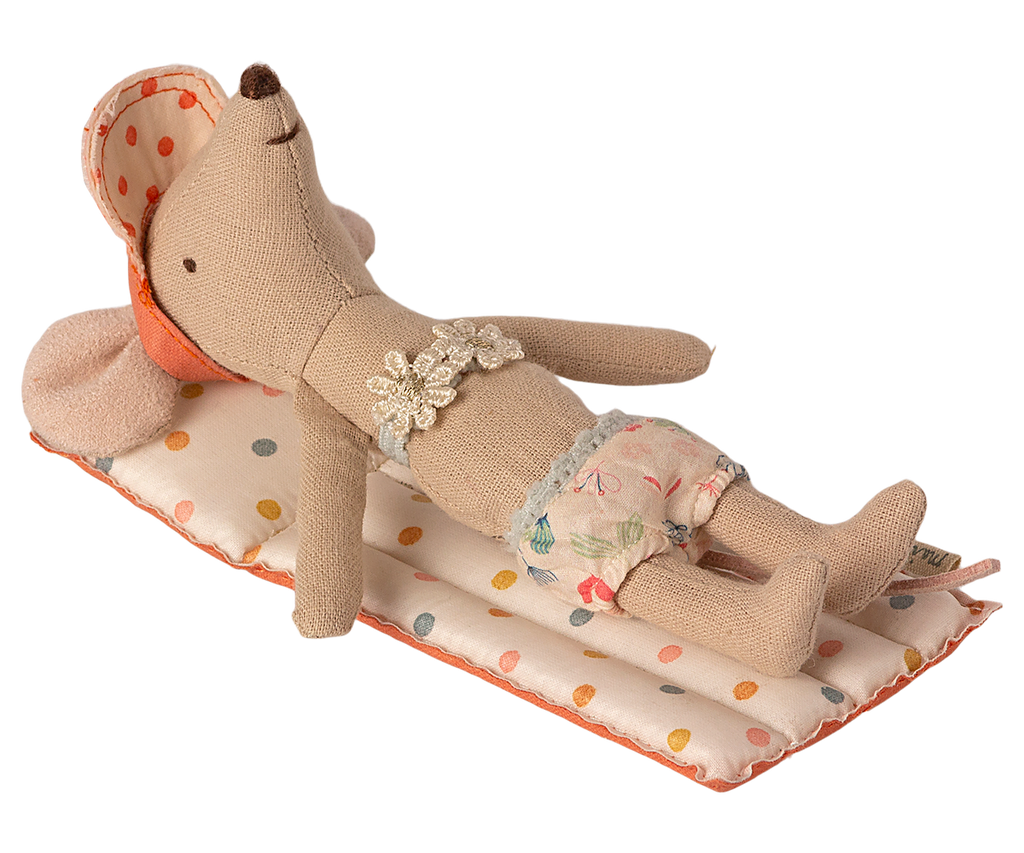Maileg Beach Float, Mouse - Multi Dot | Playroom Avenue