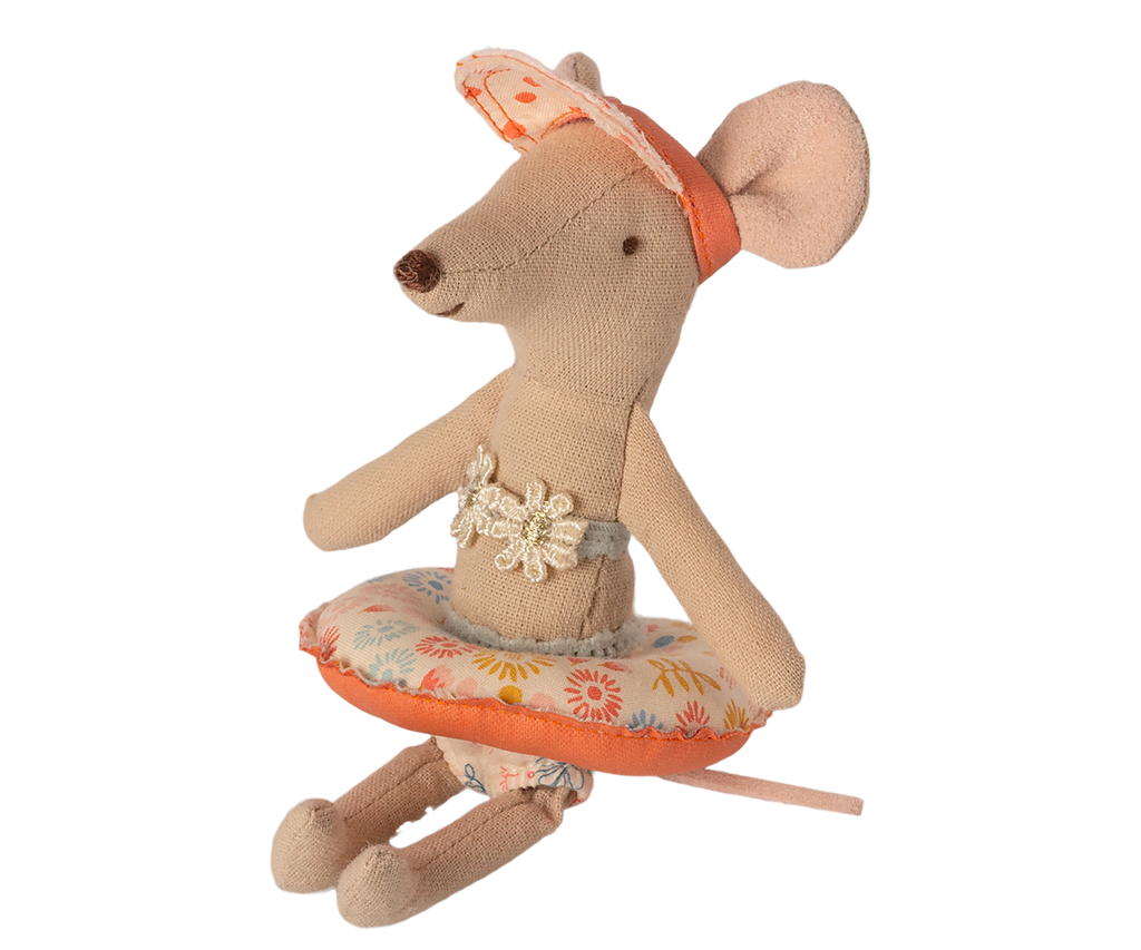 Maileg Tube, Small Mouse - Flower | Playroom Avenue
