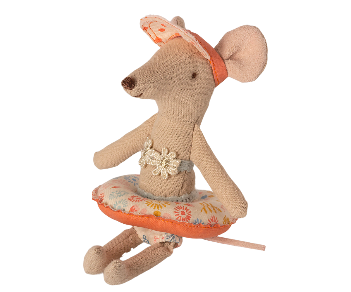 Maileg Tube, Small Mouse - Flower | Playroom Avenue