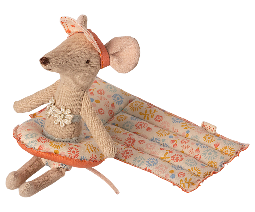 Maileg Tube, Small Mouse - Flower | Playroom Avenue