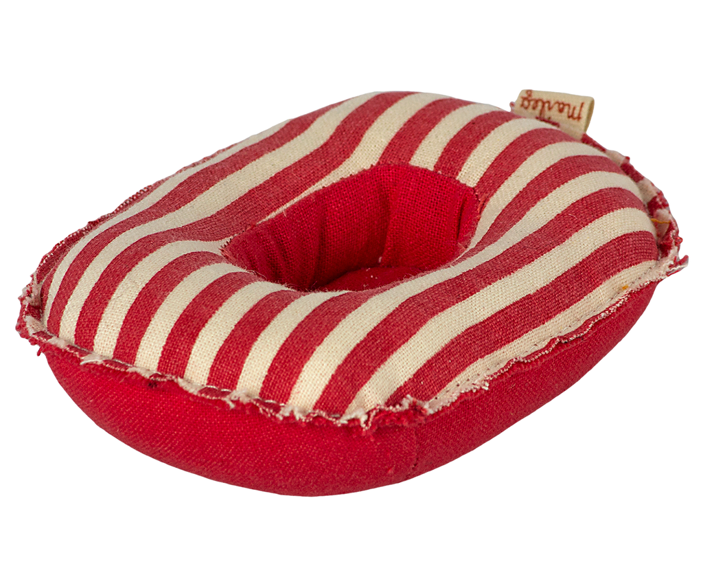 Maileg Beach Raft, Red Stripe | Playroom Avenue