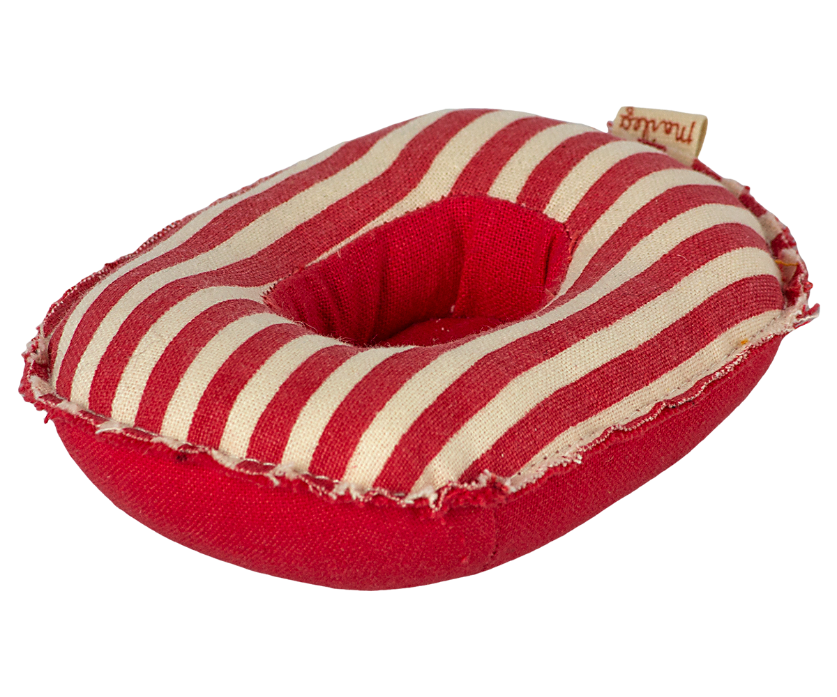Maileg Beach Raft, Red Stripe | Playroom Avenue