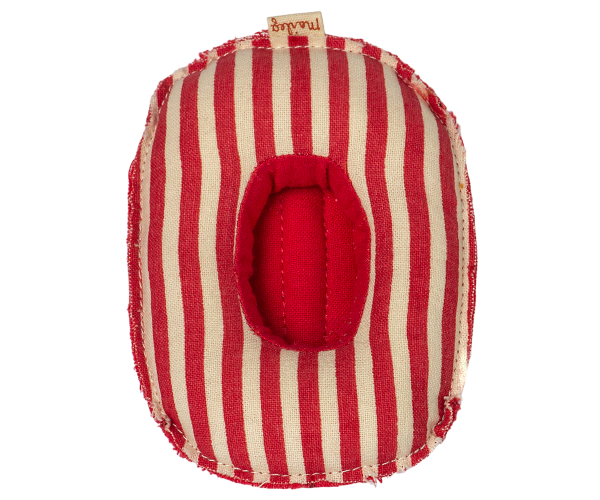 Maileg Beach Raft, Red Stripe | Playroom Avenue