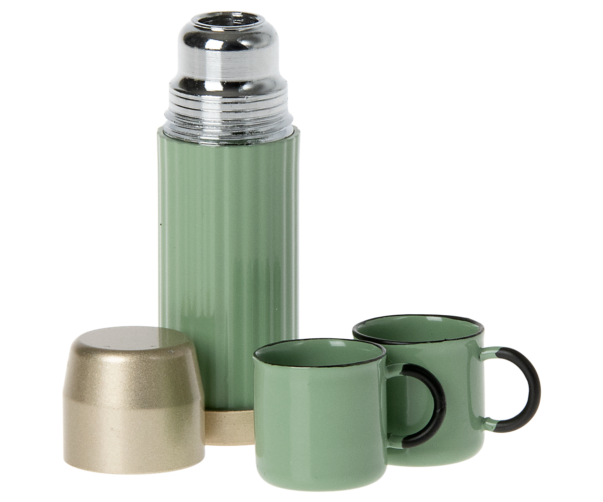 Maileg Thermos and Cups - Mint | Playroom Avenue