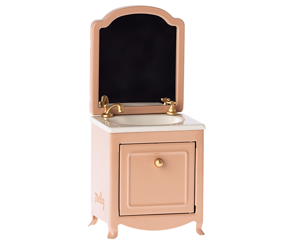 Maileg Sink Dresser, Mouse - Dark Powder | Playroom Avenue