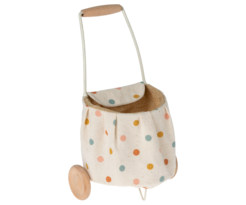 Maileg Mini Trolley - Multi dots | Playroom Avenue
