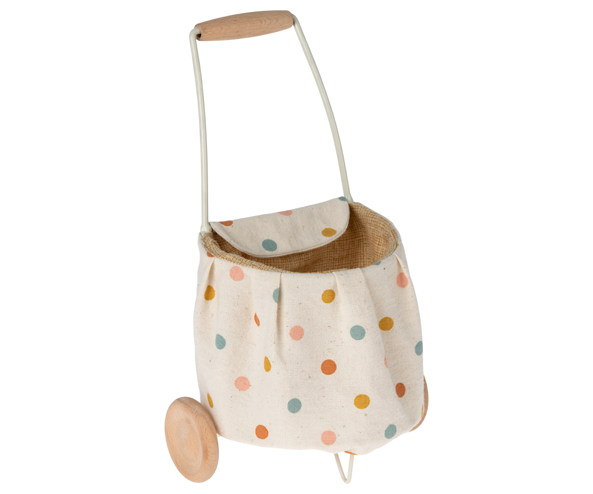 Maileg Mini Trolley - Multi dots | Playroom Avenue