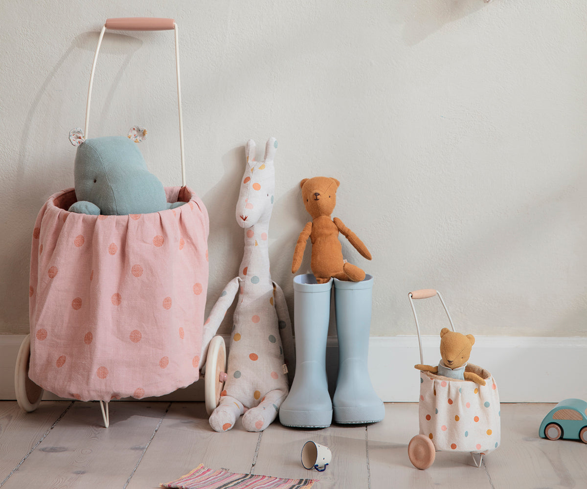 Maileg Mini Trolley - Multi dots | Playroom Avenue