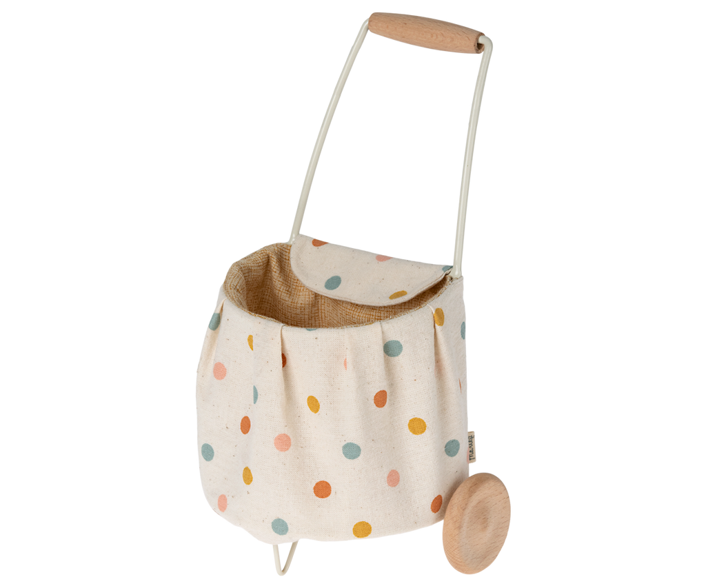 Maileg Mini Trolley - Multi dots | Playroom Avenue