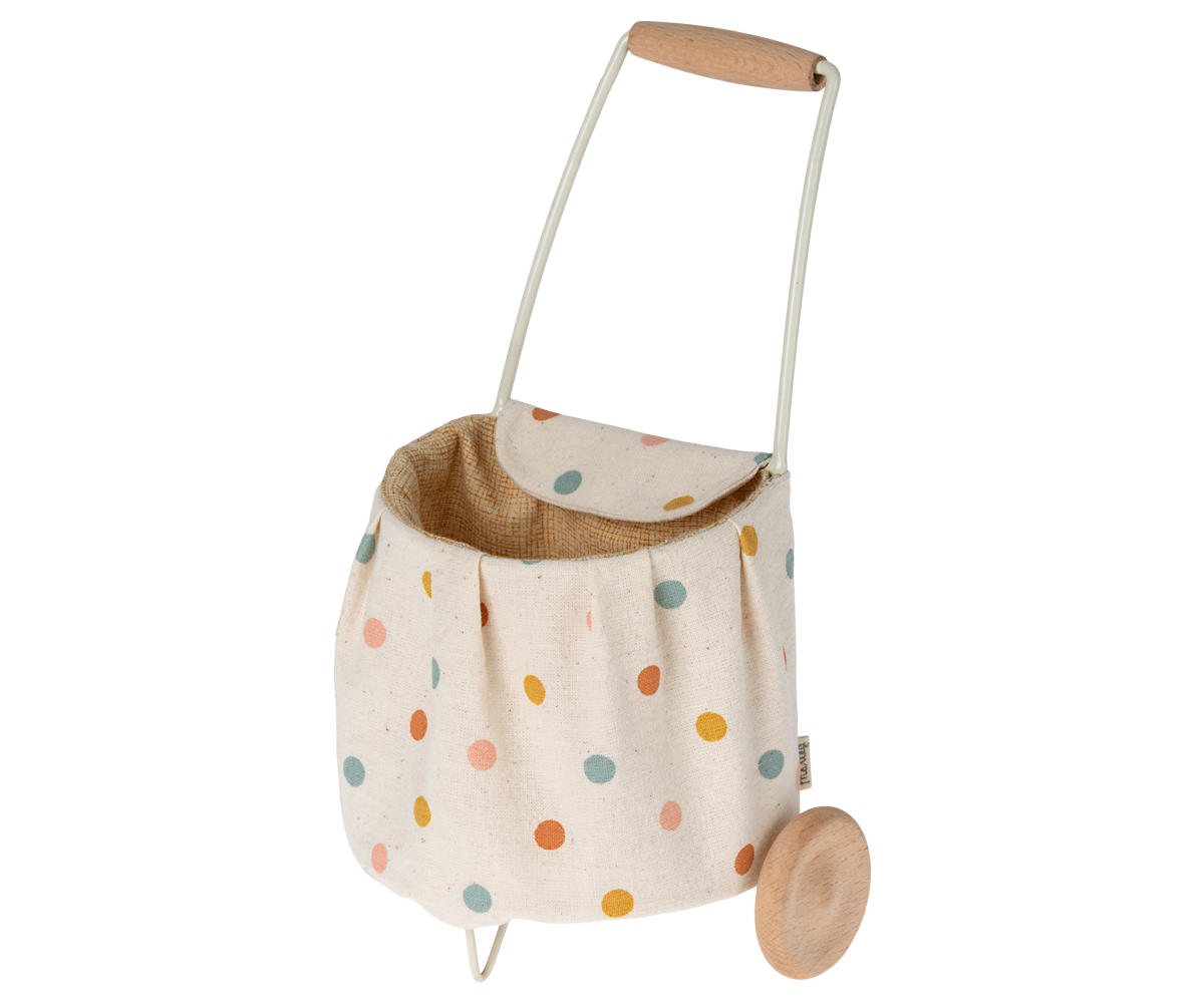 Maileg Mini Trolley - Multi dots | Playroom Avenue