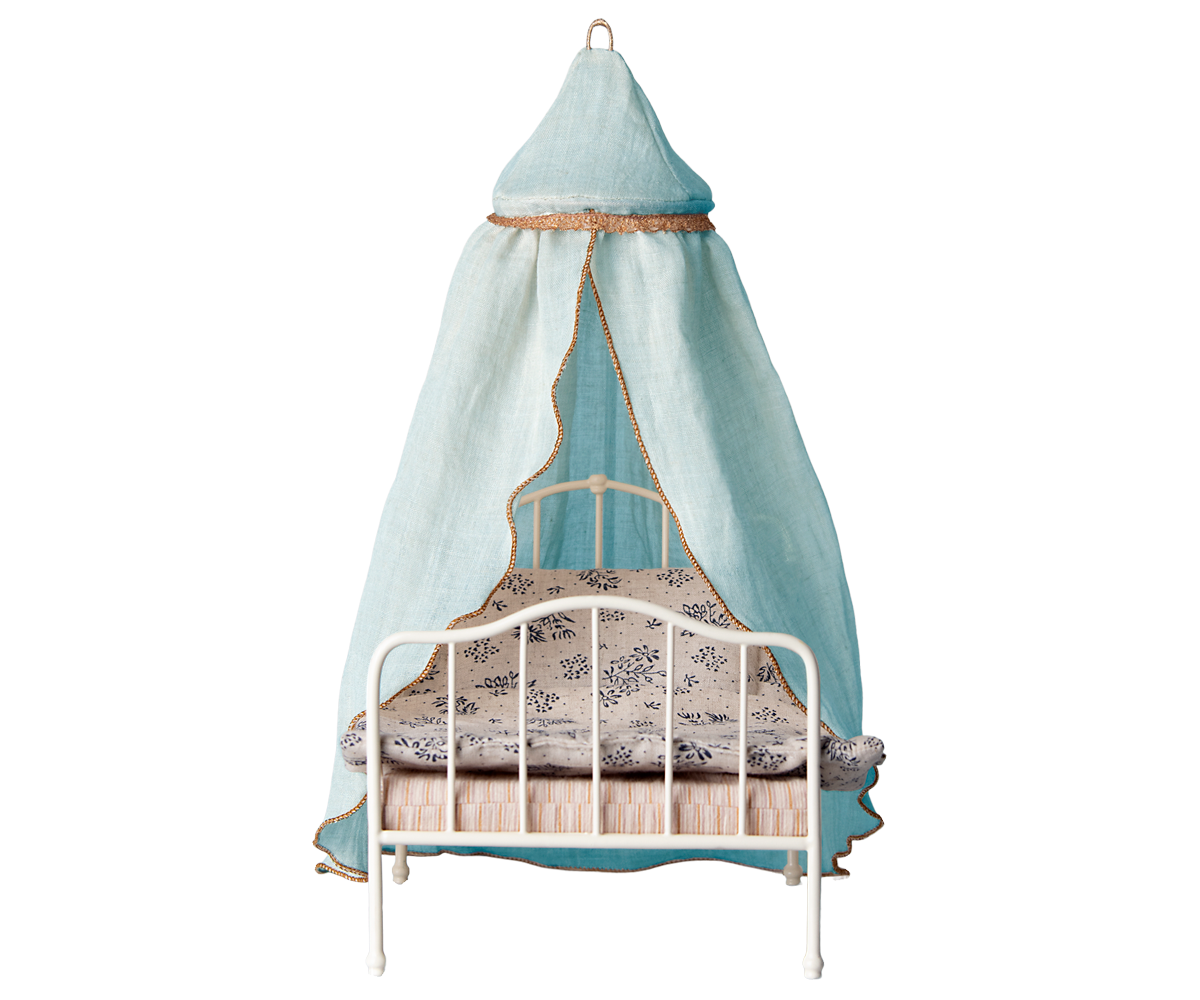 Maileg Bed Canopy, Miniature - Mint | Playroom Avenue