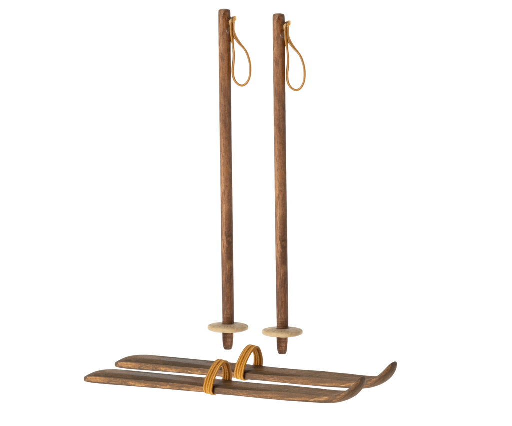 Maileg Ski & Poles, Mum/Dad | Playroom Avenue