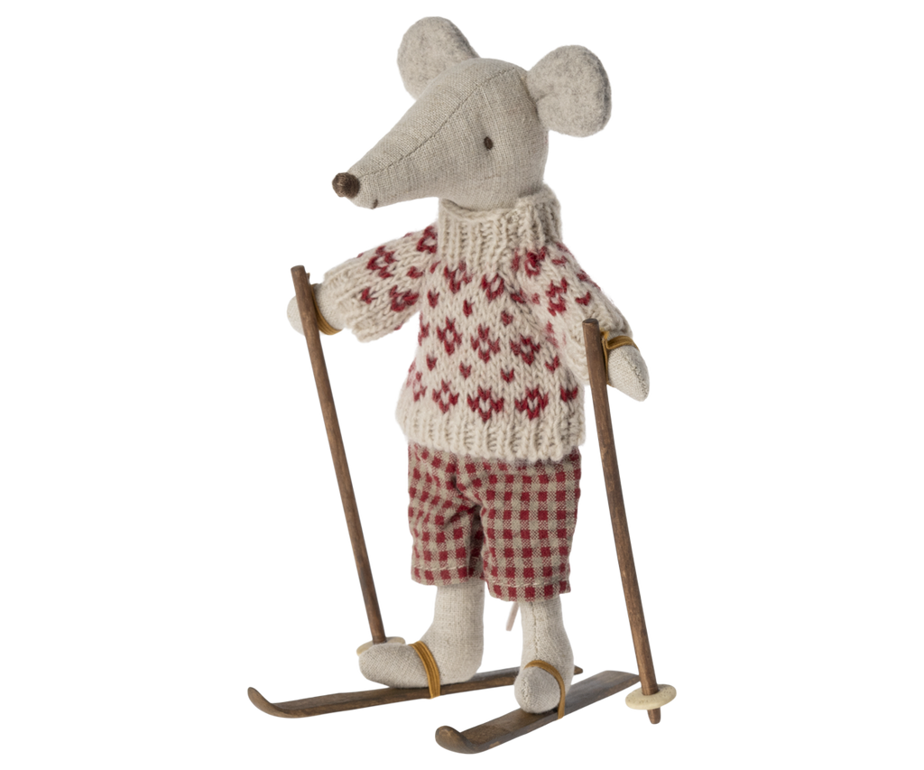 Maileg Ski & Poles, Mum/Dad | Playroom Avenue