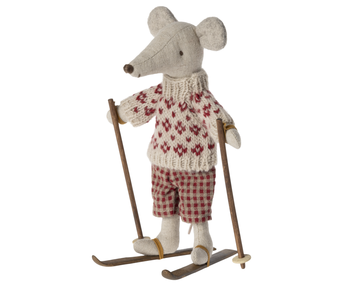 Maileg Ski & Poles, Mum/Dad | Playroom Avenue
