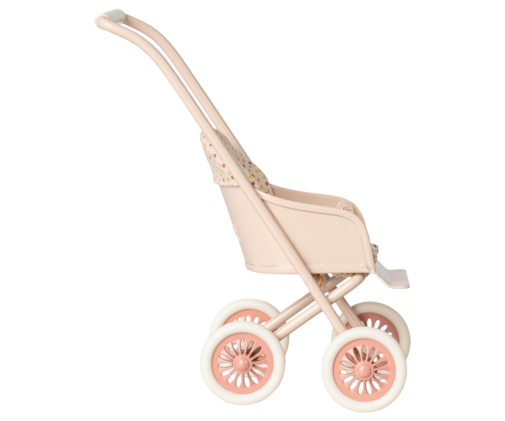 Maileg Stroller, Micro - Powder | Playroom Avenue
