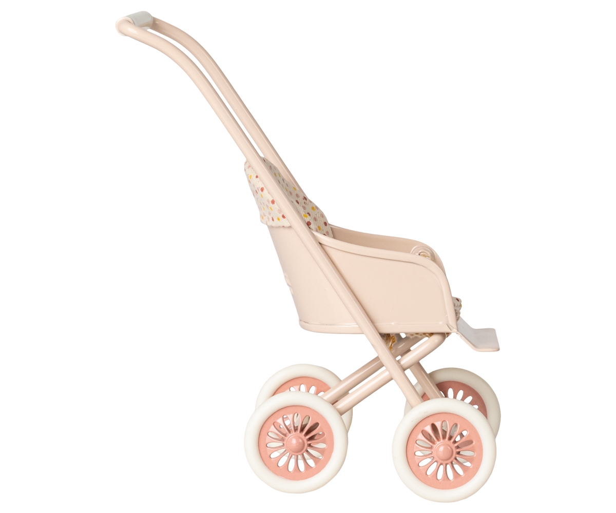 Maileg Stroller, Micro - Powder | Playroom Avenue