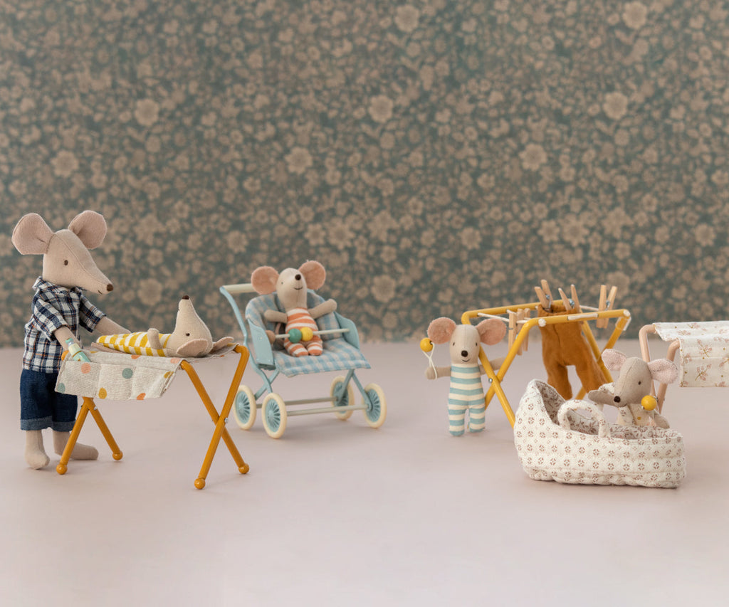 Maileg Nursery Table, Baby Mouse - Ocher | Playroom Avenue