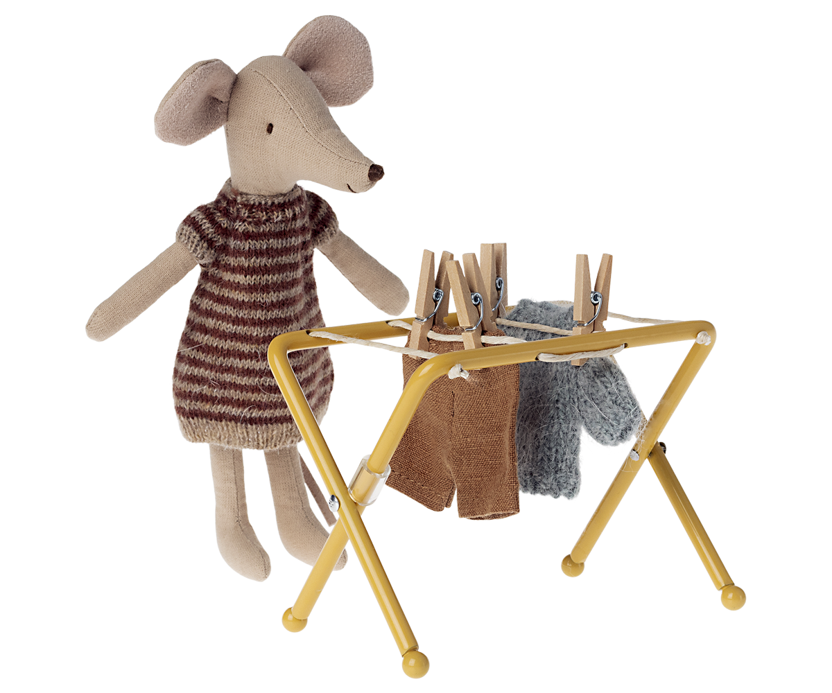 Maileg Drying Rack, Mouse | Playroom Avenue