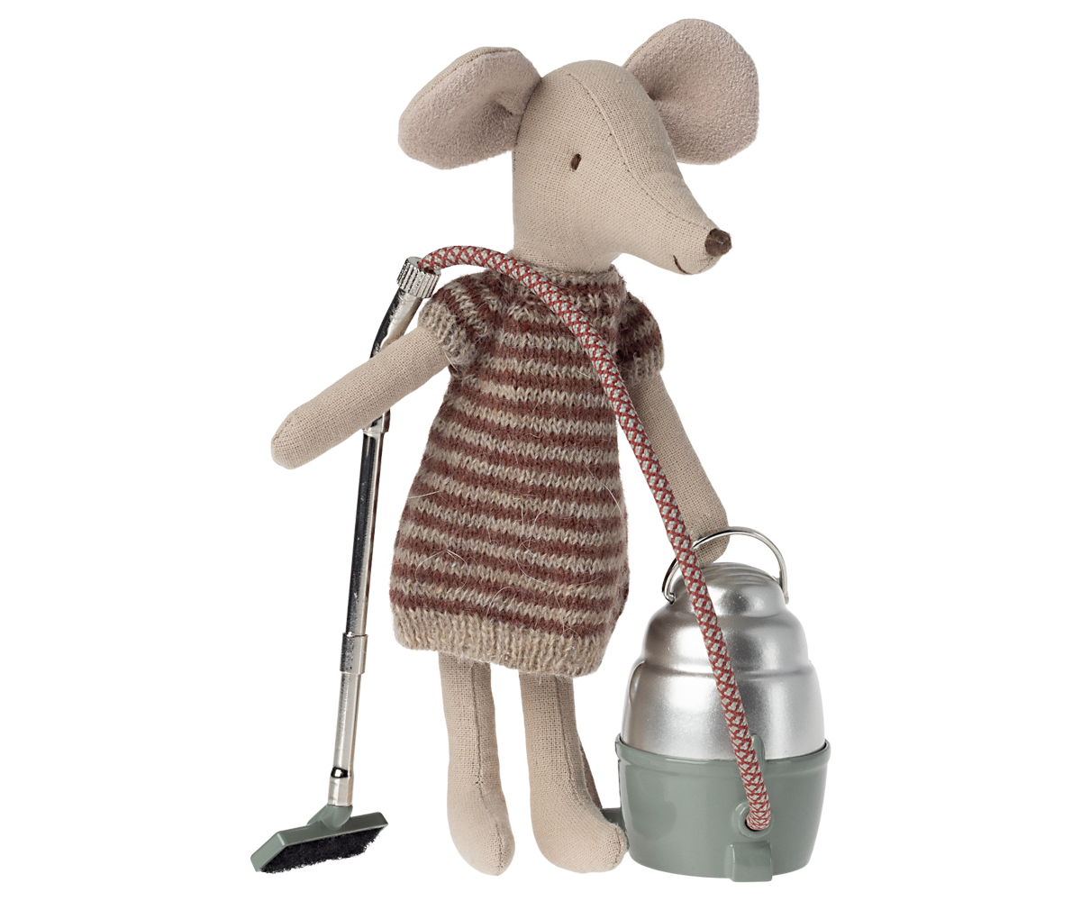 Maileg Vacuum Cleaner, Mouse | Playroom Avenue