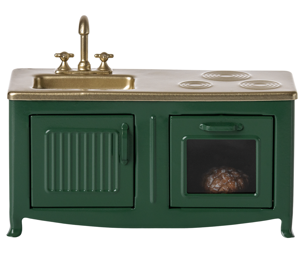 Maileg Kitchen, Mouse - Dark green | Playroom Avenue
