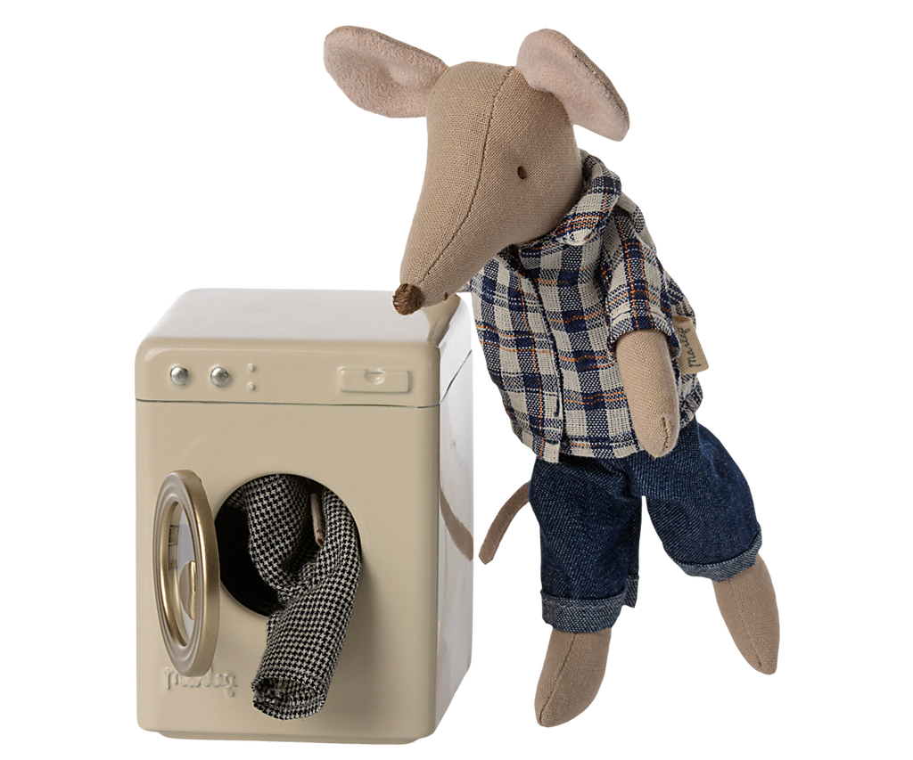 Maileg Washing Machine, Mouse | Playroom Avenue
