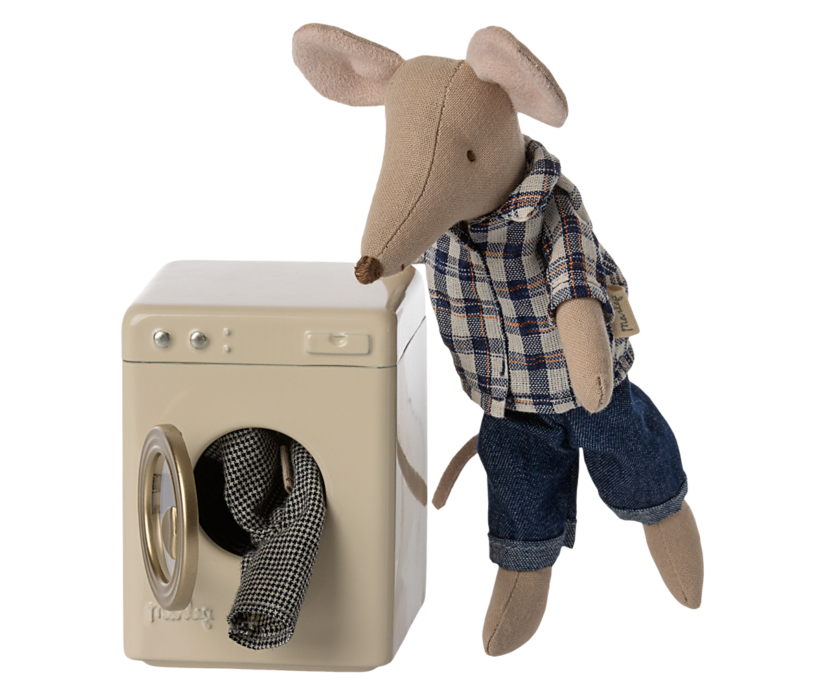 Maileg Washing Machine, Mouse | Playroom Avenue