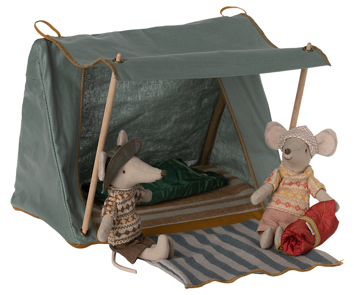 Maileg Happy Camper Tent, Mouse | Playroom Avenue