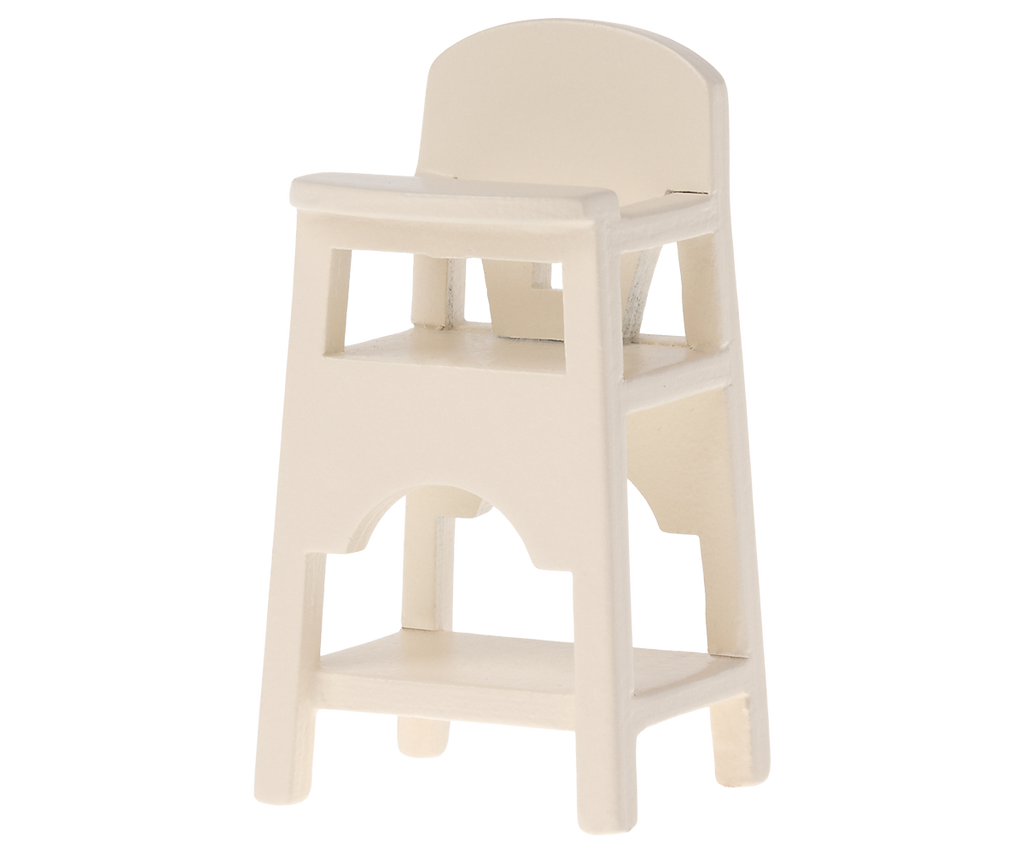 Maileg High Chair, Mouse - Off White | Playroom Avenue