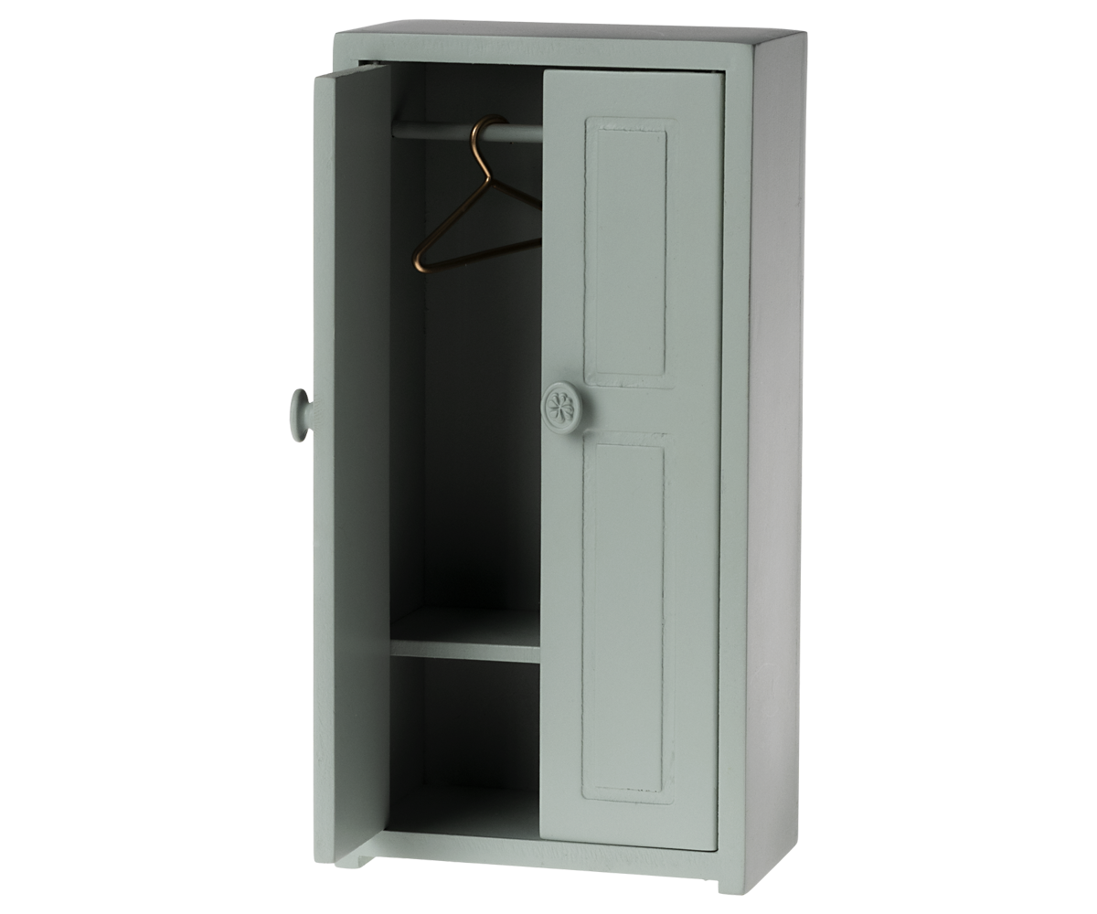 Maileg Closet, Mouse - Soft blue | Playroom Avenue