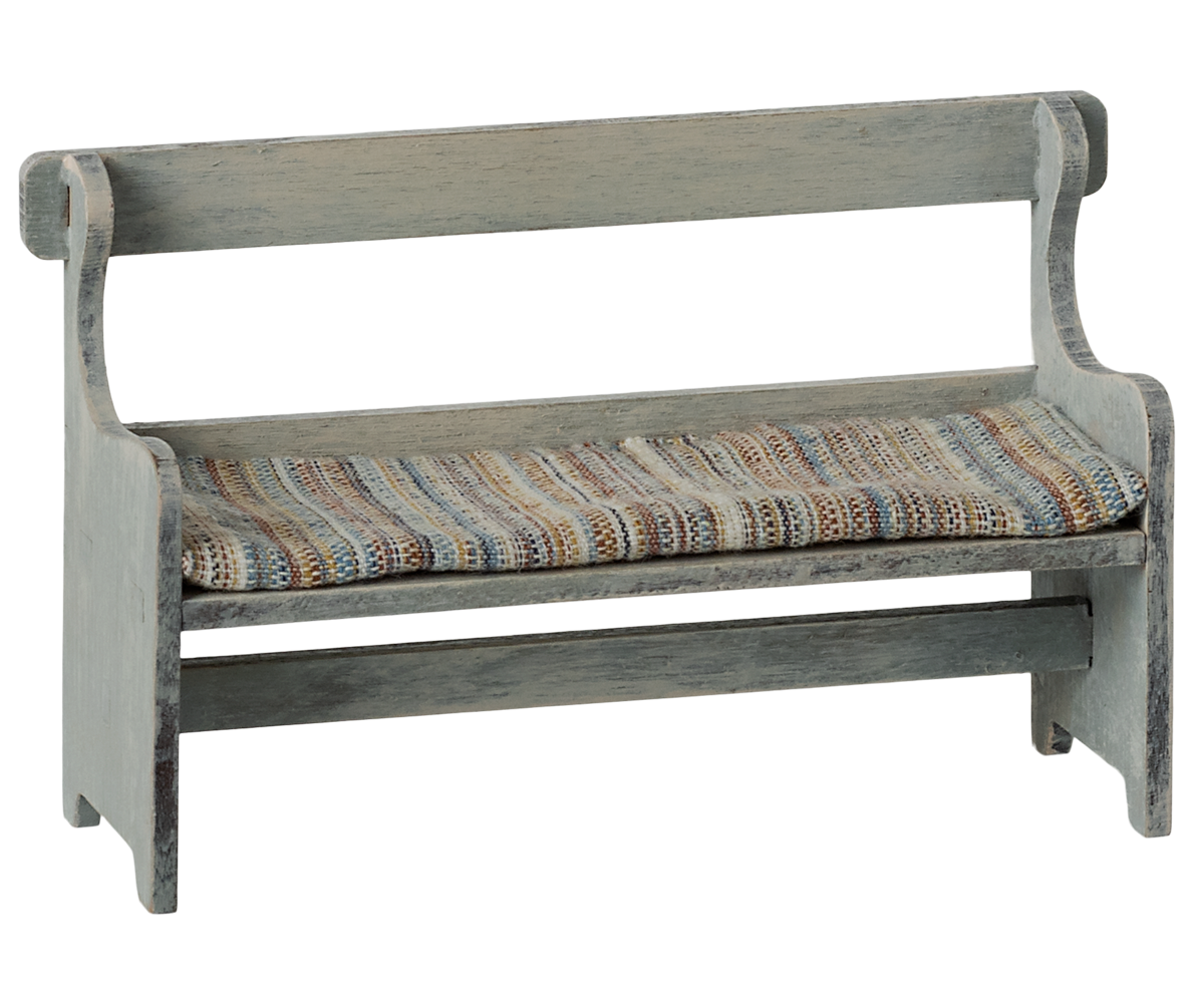 Maileg Bench, Mouse - Vintage off white | Playroom Avenue