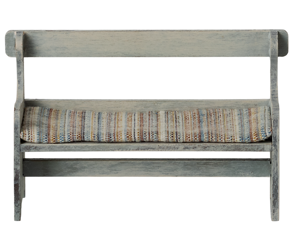 Maileg Bench, Mouse - Vintage off white | Playroom Avenue