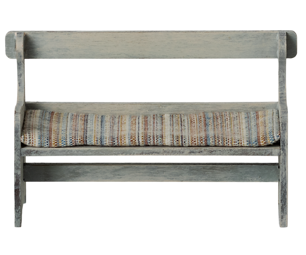 Maileg Bench, Mouse - Vintage off white | Playroom Avenue