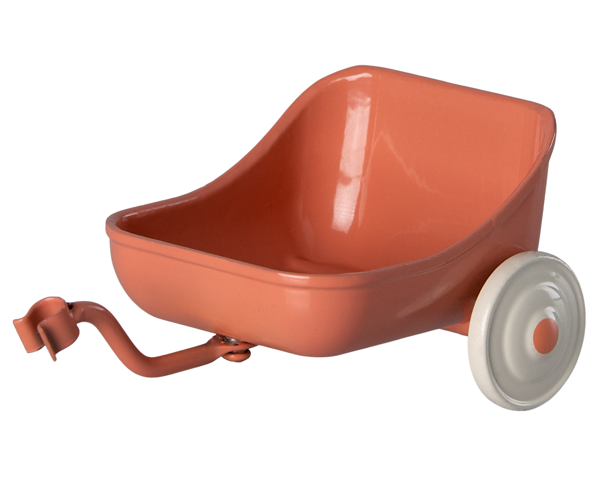 Maileg Tricycle Hanger, Mouse - Coral | Playroom Avenue