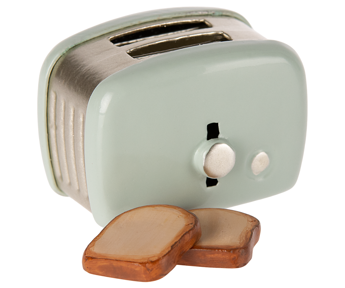 Maileg Toaster, Mouse - Mint | Playroom Avenue