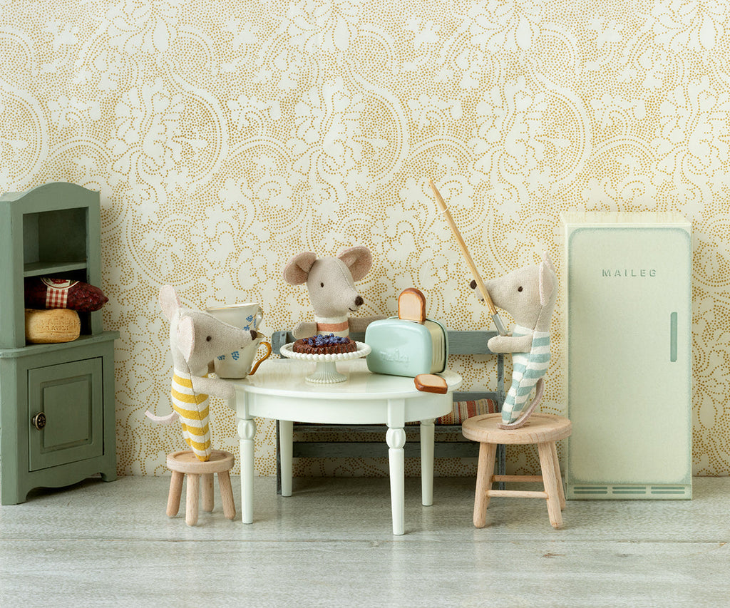 Maileg Toaster, Mouse - Mint | Playroom Avenue