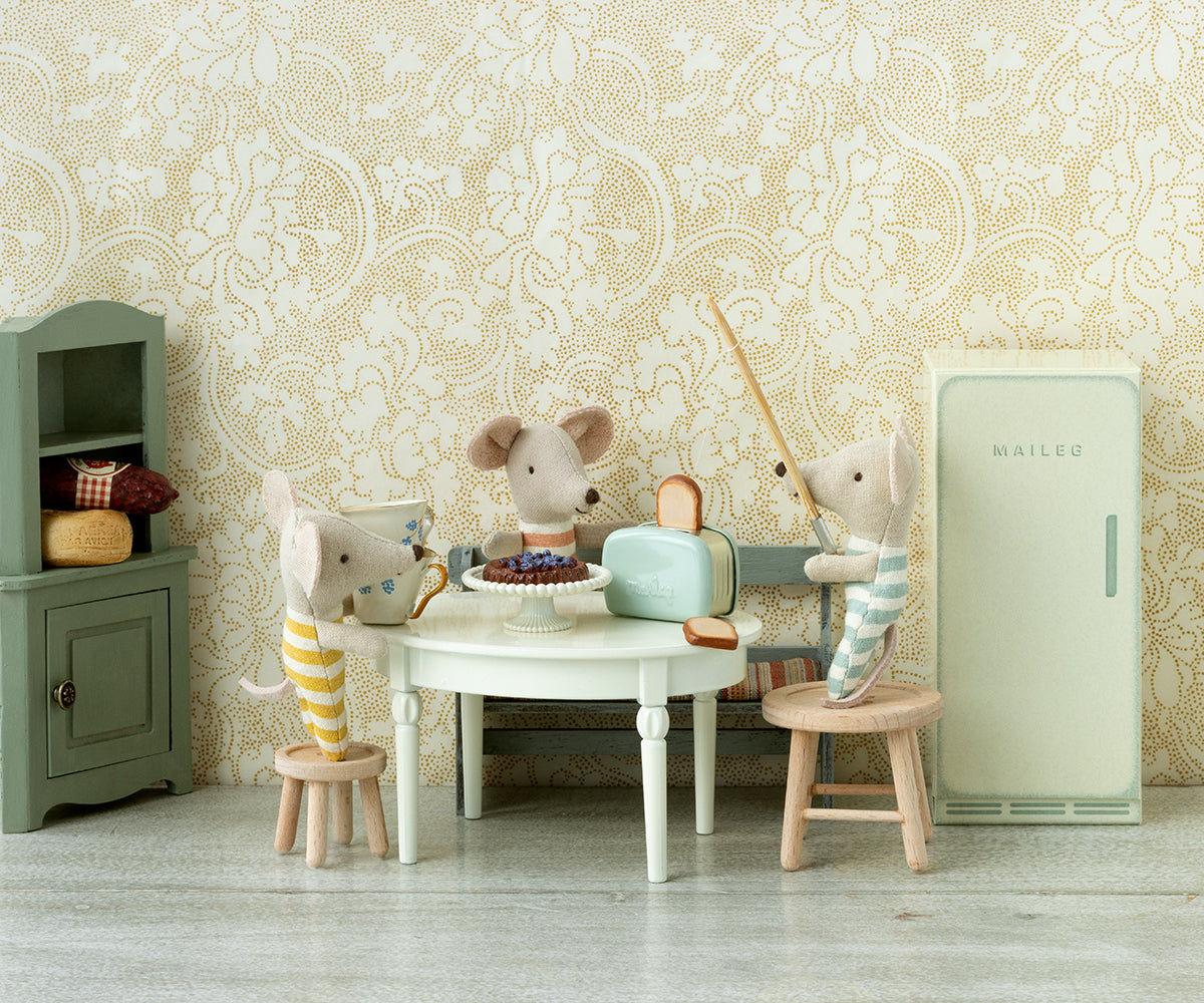 Maileg Toaster, Mouse - Mint | Playroom Avenue