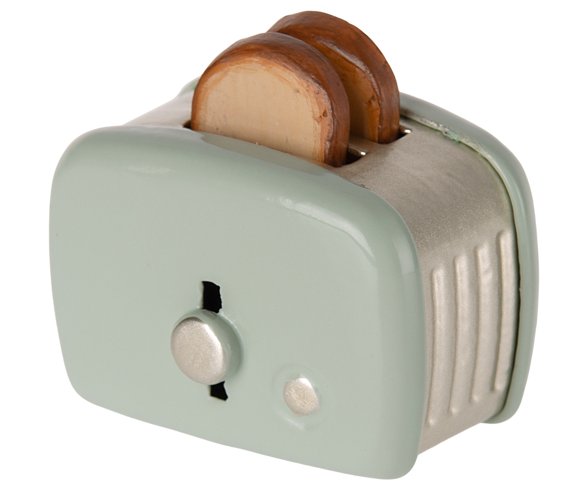 Maileg Toaster, Mouse - Mint | Playroom Avenue