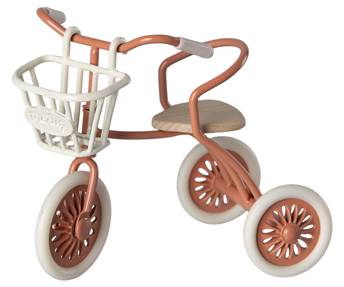 Maileg Tricycle Basket, Mouse