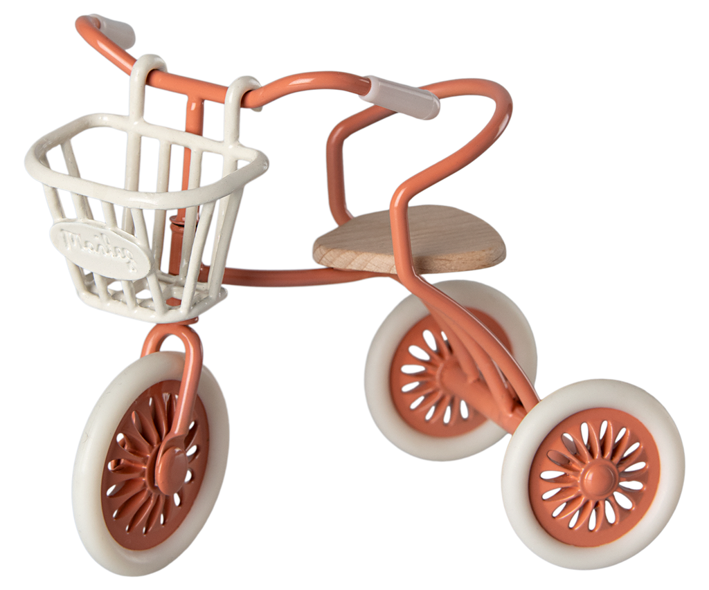 Maileg Tricycle Basket, Mouse | Playroom Avenue