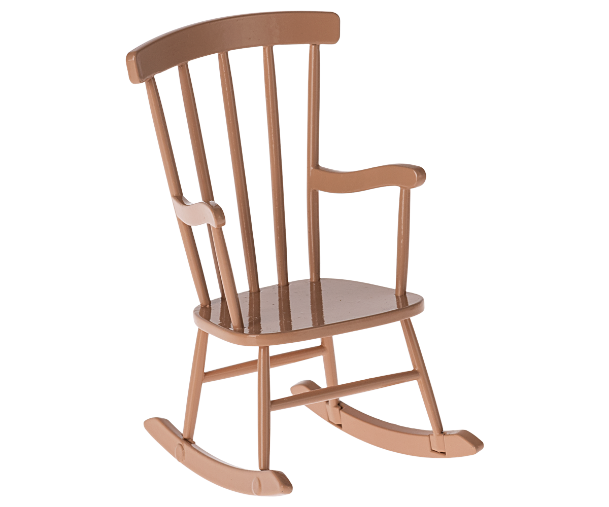 Maileg Rocking chair, Mouse - Dark Powder | Playroom Avenue