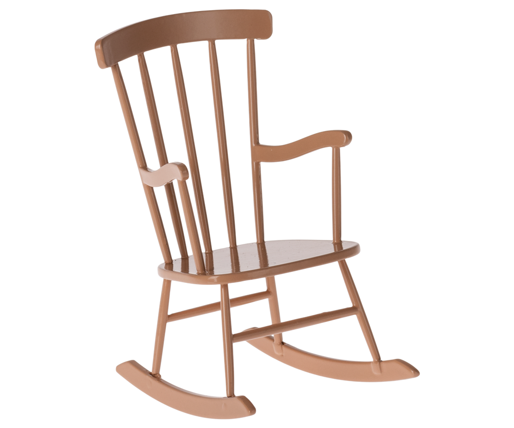 Maileg Rocking Chair, Miniature - Dark Powder | Playroom Avenue