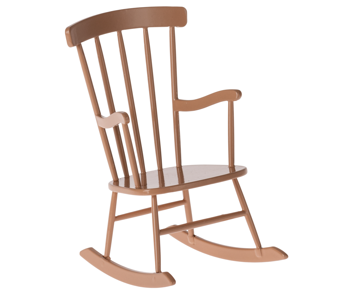 Maileg Rocking Chair, Miniature - Dark Powder | Playroom Avenue