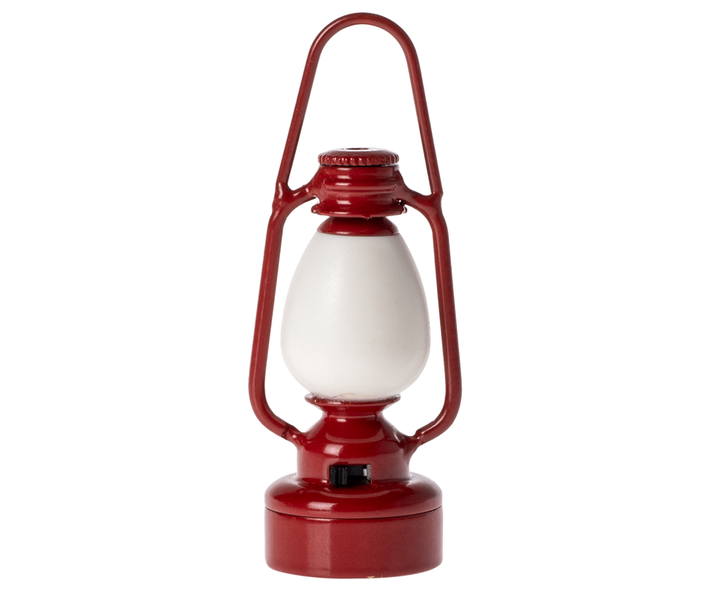 Maileg Vintage lantern, Mouse - Red | Playroom Avenue