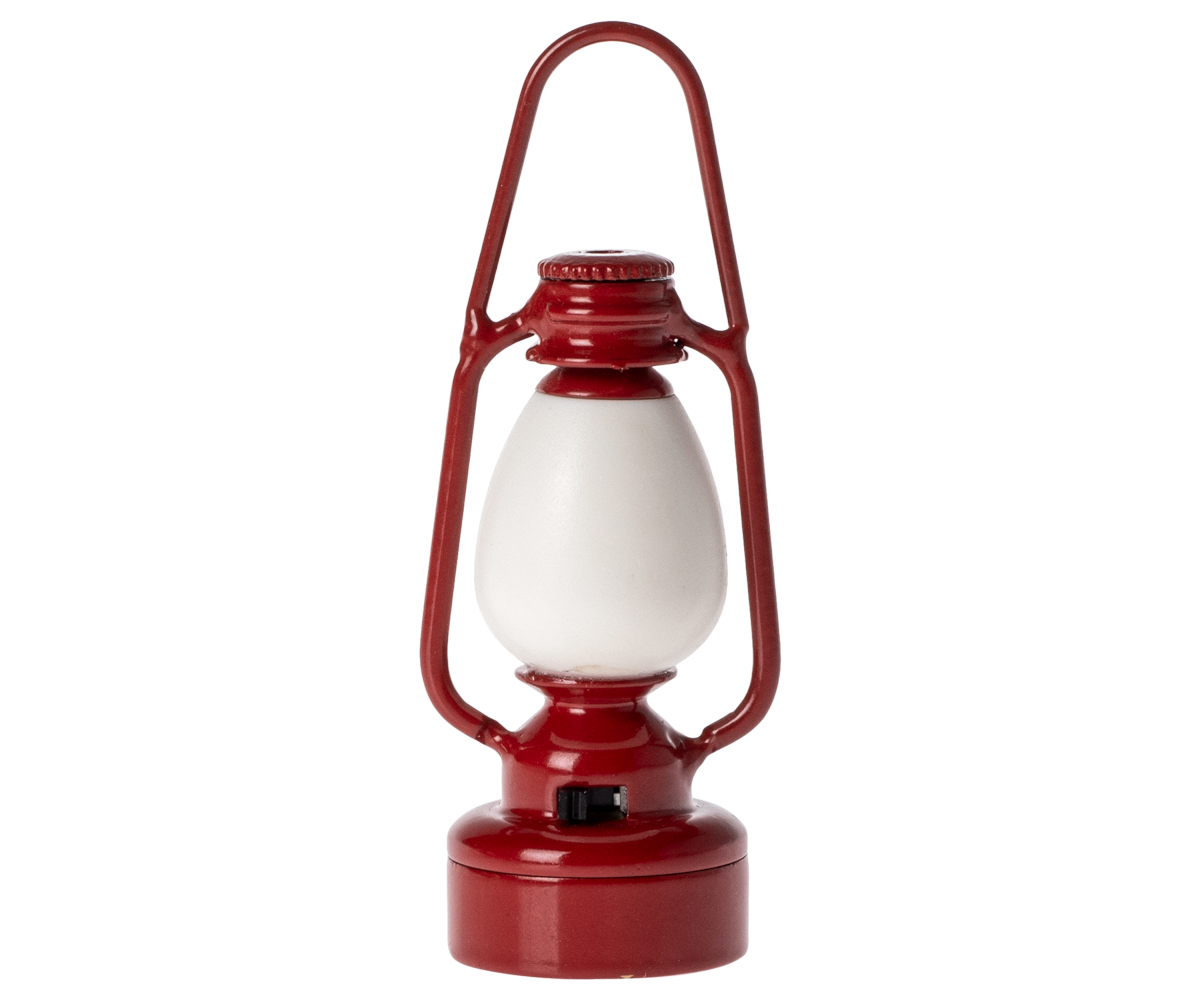 Maileg Vintage lantern, Mouse - Red | Playroom Avenue