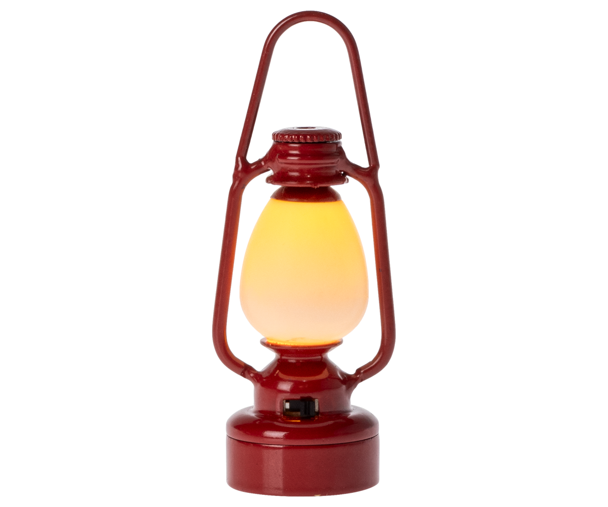 Maileg Vintage lantern, Mouse - Red | Playroom Avenue